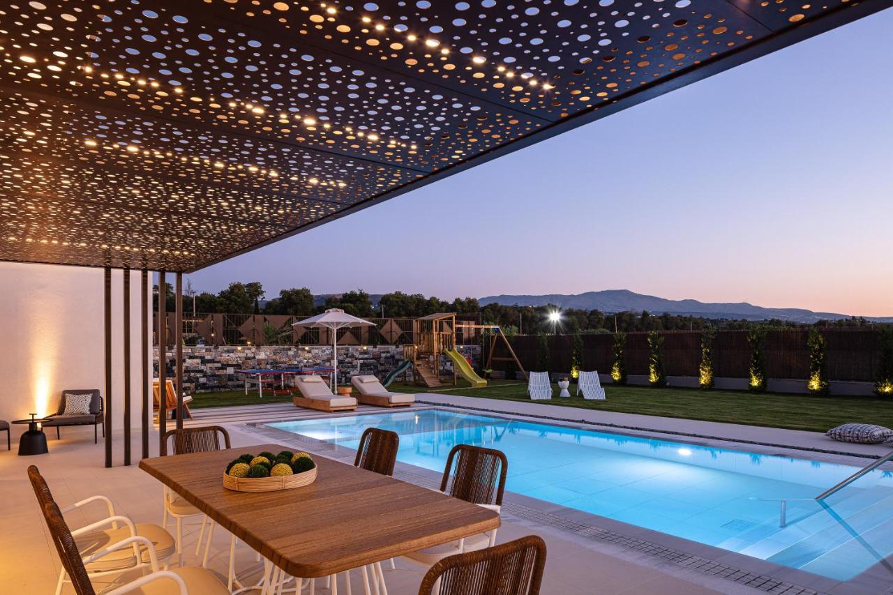 Terrazzo Luxury Villas Pigianos Kampos  Extérieur photo