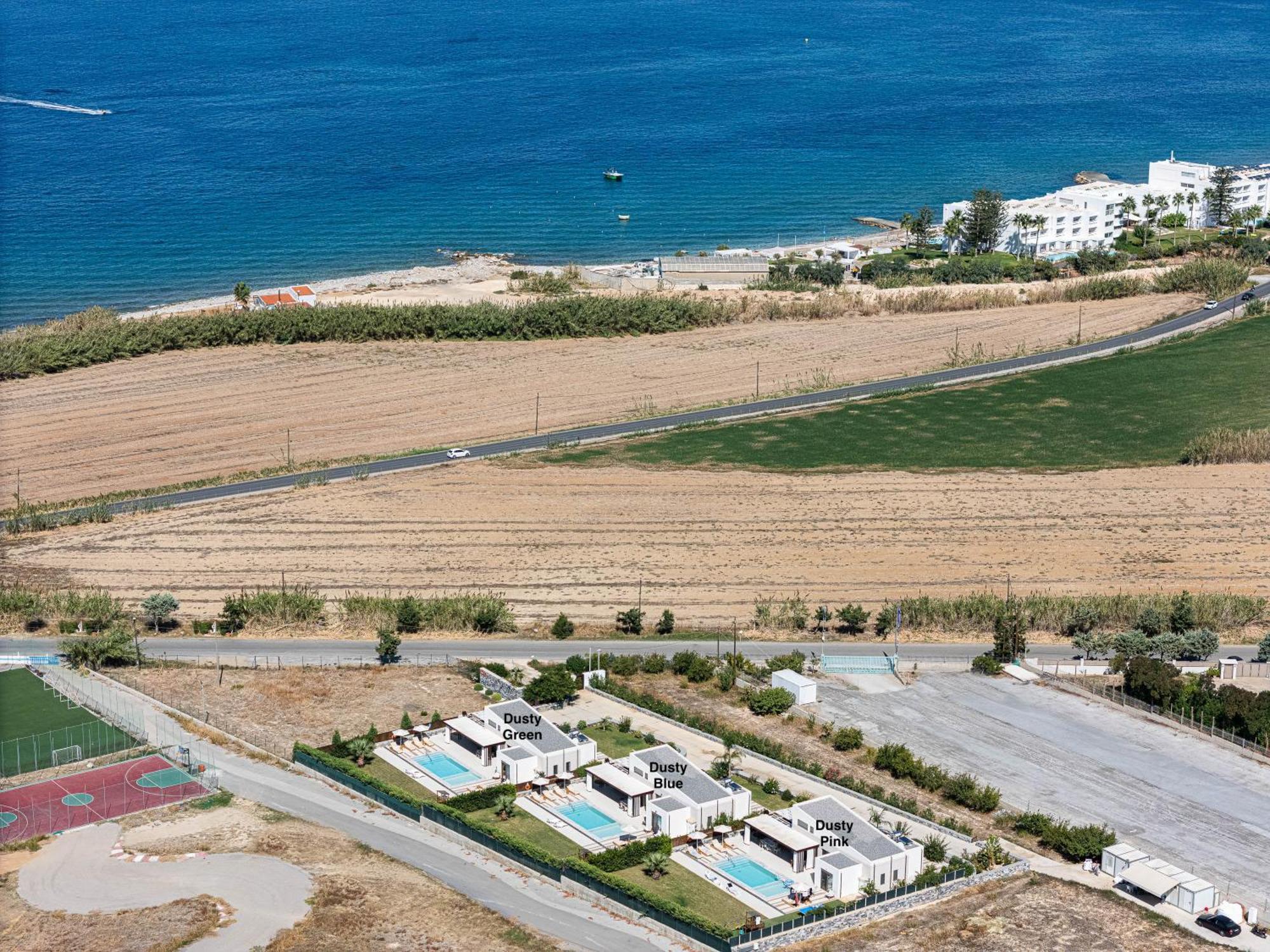Terrazzo Luxury Villas Pigianos Kampos  Extérieur photo